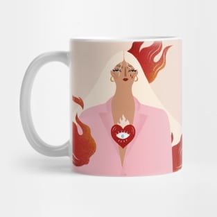 Flame girl 🔥 Mug